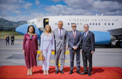 Delegación de EE.UU. llega a Quito para la posesión de Daniel Noboa