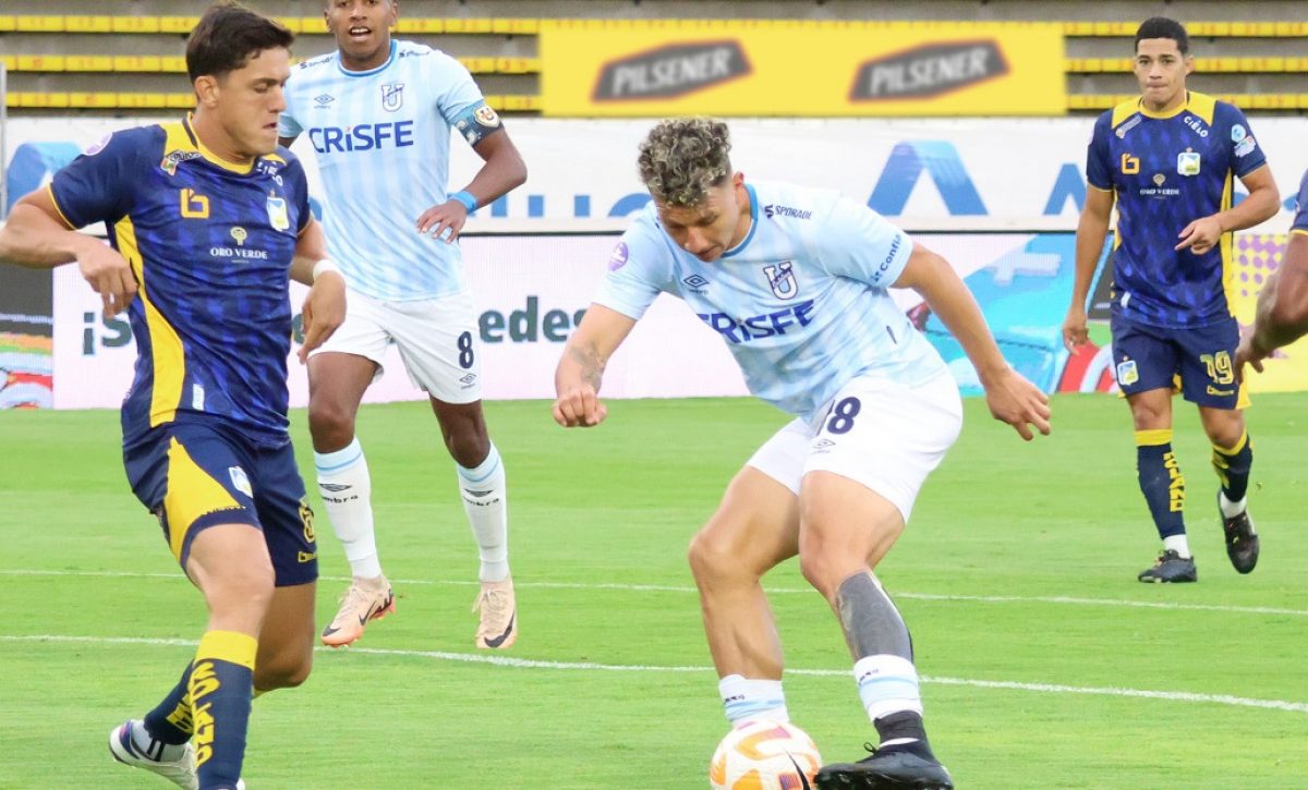 Delfín SC igualó 1-1 ante Universidad Católica este sábado en el Estadio Olímpico Atahualpa, por la fecha 28 de la Liga Ecuabet 2025.