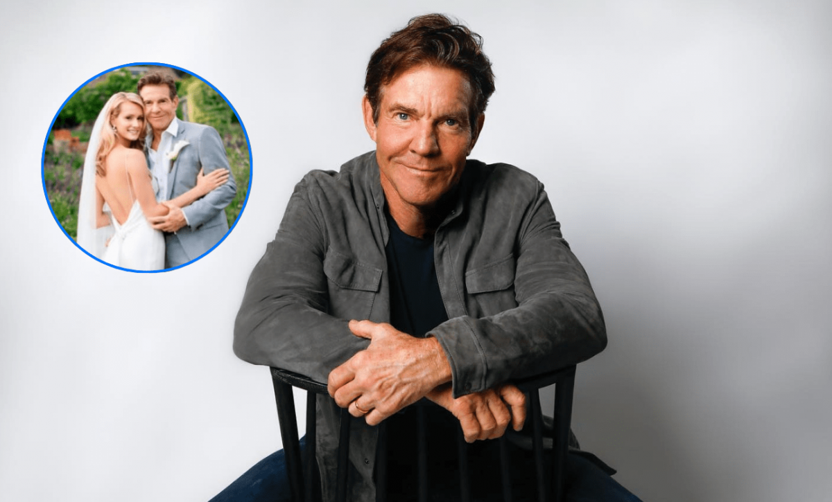 Dennis Quaid asegura que su vida es un “paraíso” gracias a su esposa, que es 39 años menor