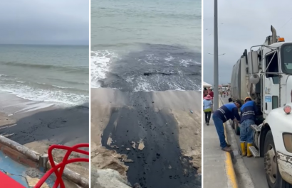 Descarga de agua supuestamente contaminada en el mar de Crucita desata polémica; esta es la explicación de Portoaguas