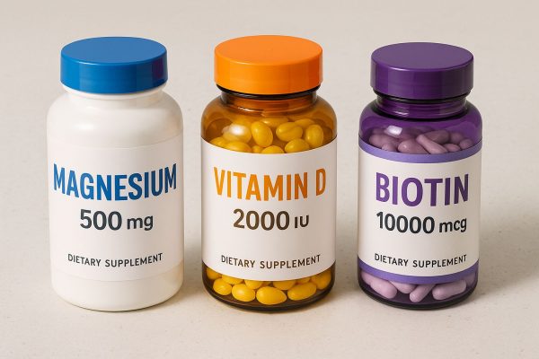 Descubre los 4 suplementos más recomendados para sentirte mejor cada día.