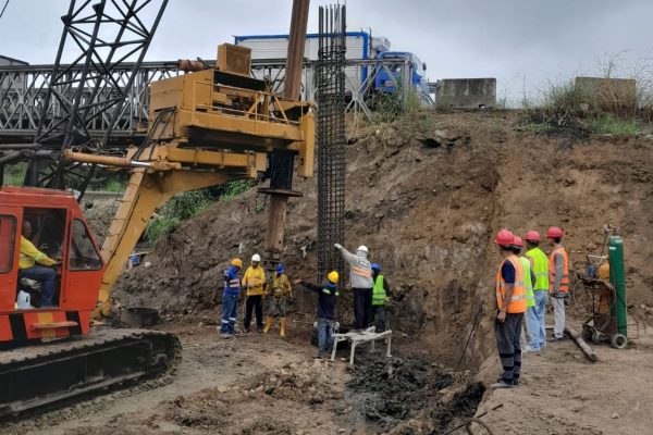 Desmontarán los puentes bailey en Quimís para la construcción de dos nuevos puentes en la vía que conecta Montecristi con Jipijapa