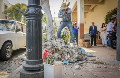 Destruyen un altar de la 'Santa Muerte' tras ataque sicario, en Guayaquil