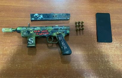 Detenido con subametralladora en un velorio en El Carmen