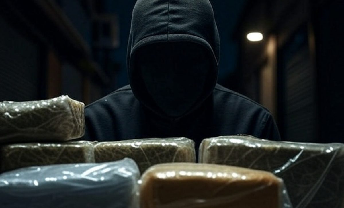 Detienen a conductor con carga de cocaína en Carchi (Imagen generada por IA)