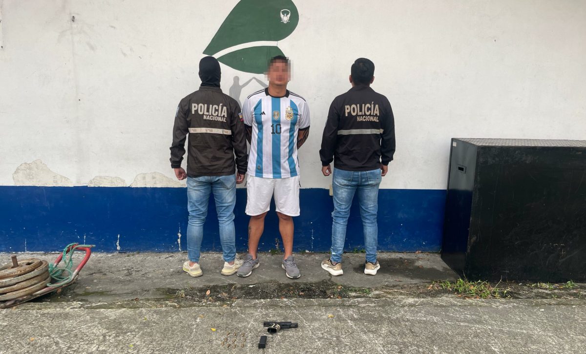 Detienen a militar en servicio activo en Santo Domingo de los Tsáchilas