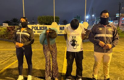 Detienen en Santo Domingo a sospechosos vinculados a atentados con explosivos y chulco