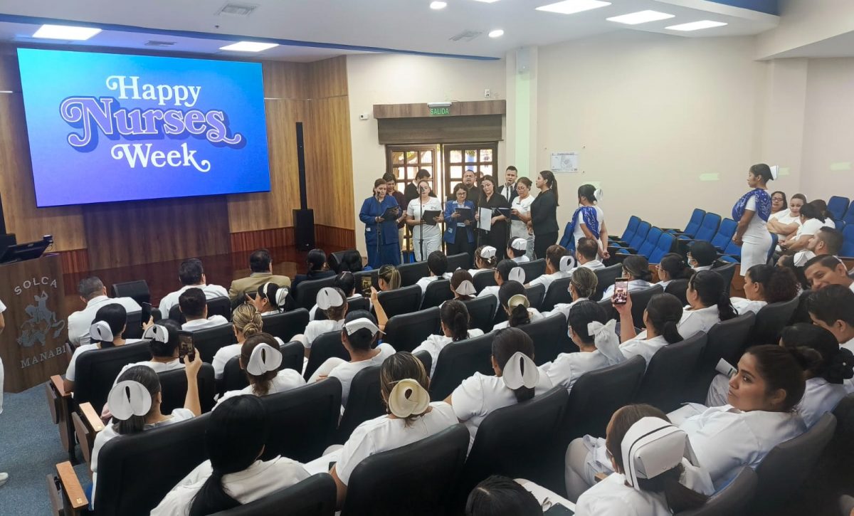 Día Internacional de la Enfermería Solca reconoce labor de profesionales en Manabí