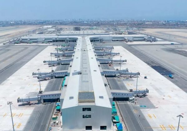 Dina Boluarte, presidenta de Perú, inauguró el nuevo Aeropuerto Internacional Jorge Chávez en Lima, este viernes 30 de mayo del 2025.