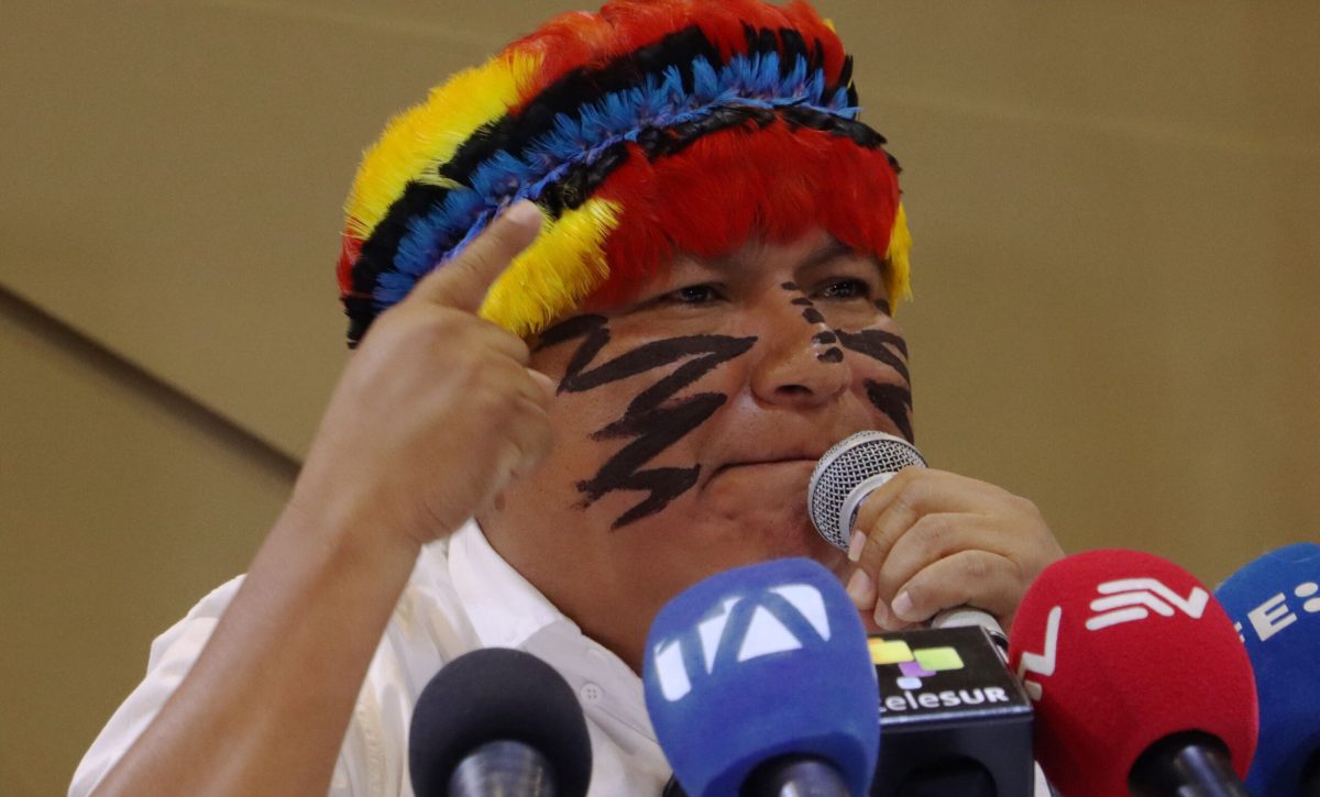 Dirigentes de la Conaie defienden el paro nacional No daremos un paso atrás frente a la represión, ni el miedo.