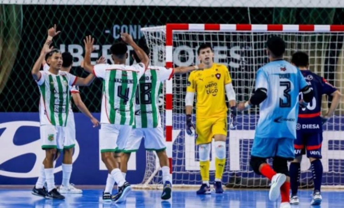 Divino Niño de Jipijapa cae en su debut en la Copa Libertadores de Futsal 2025 ante Cerro Porteño.