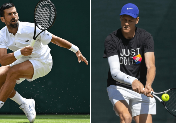 Djokovic y Sinner avanzan a semifinales de Wimbledon 2025 tras superar a Cobolli y Shelton