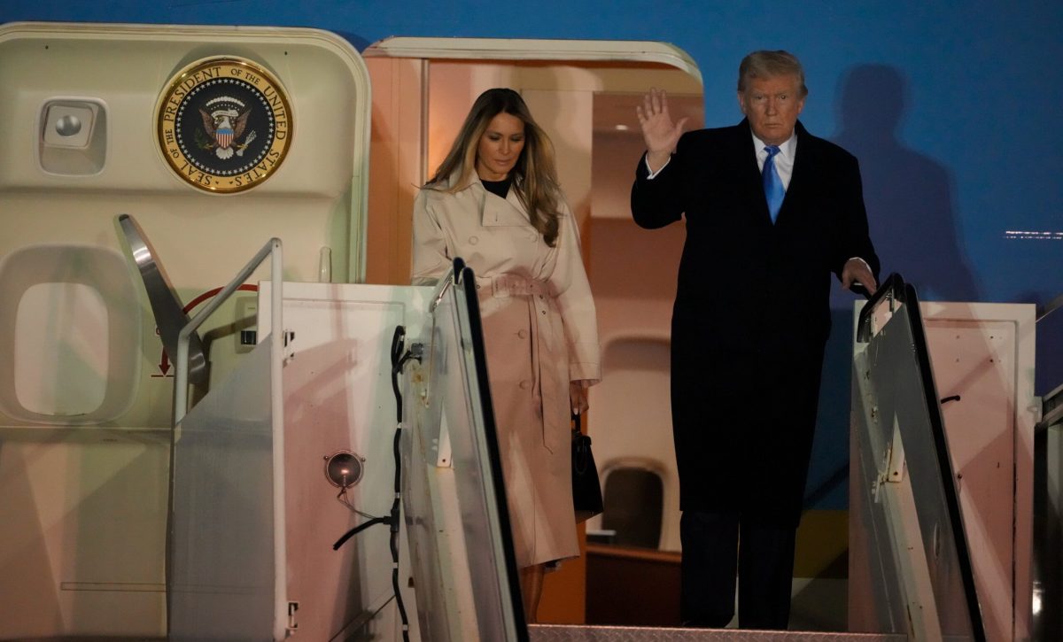 Donald Trump aterriza en Roma para asistir al funeral del papa Francisco