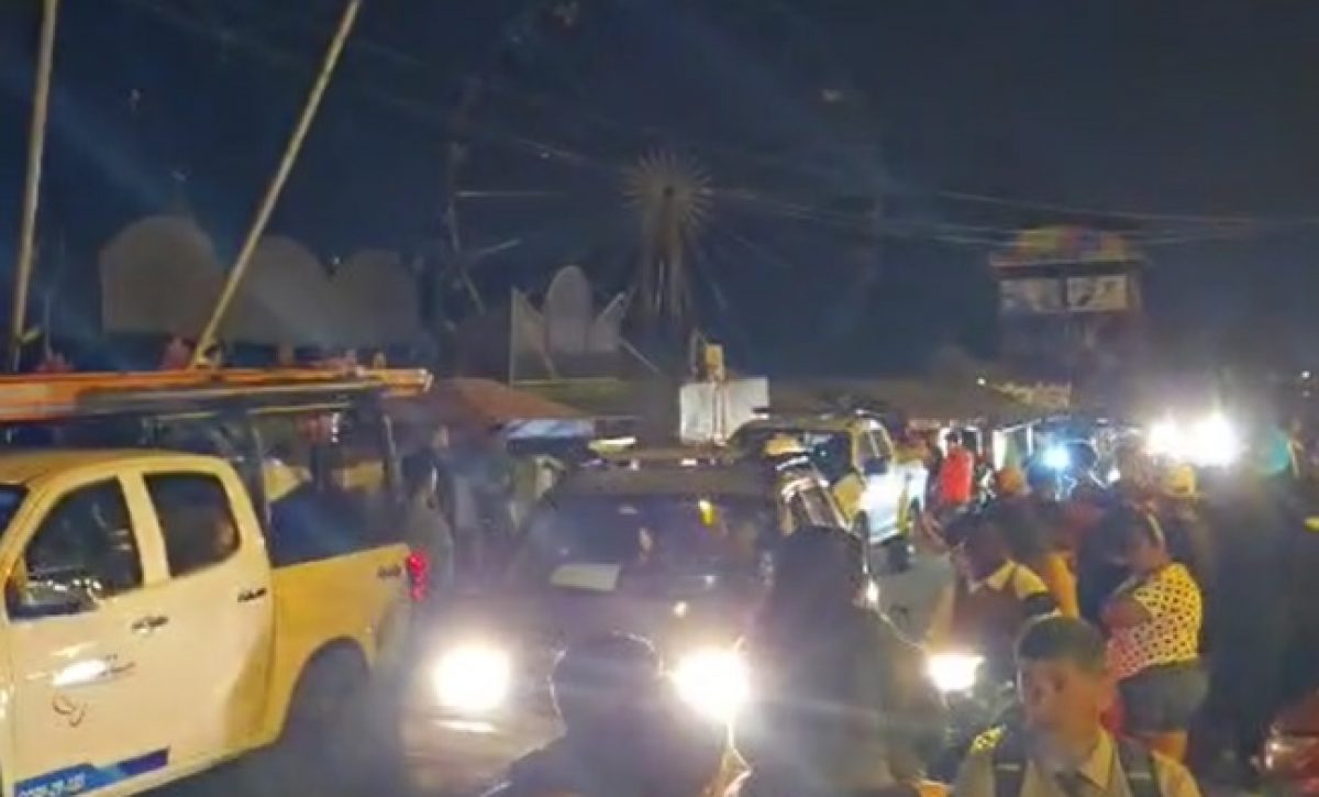 Dos adolescentes fallecieron electrocutados en un parque de diversiones ubicado en la avenida Monseñor Leonidas Proaño