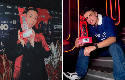 Dos ecuatorianos triunfan en los Premios Influencer Ícono 2025