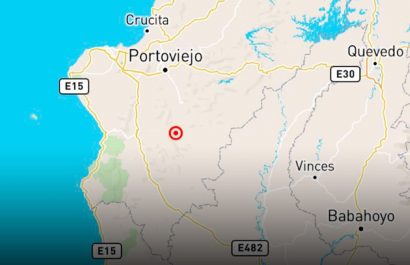 Dos sismos de baja magnitud se registraron la madrugada de este lunes en la provincia de Manabí, Ecuador