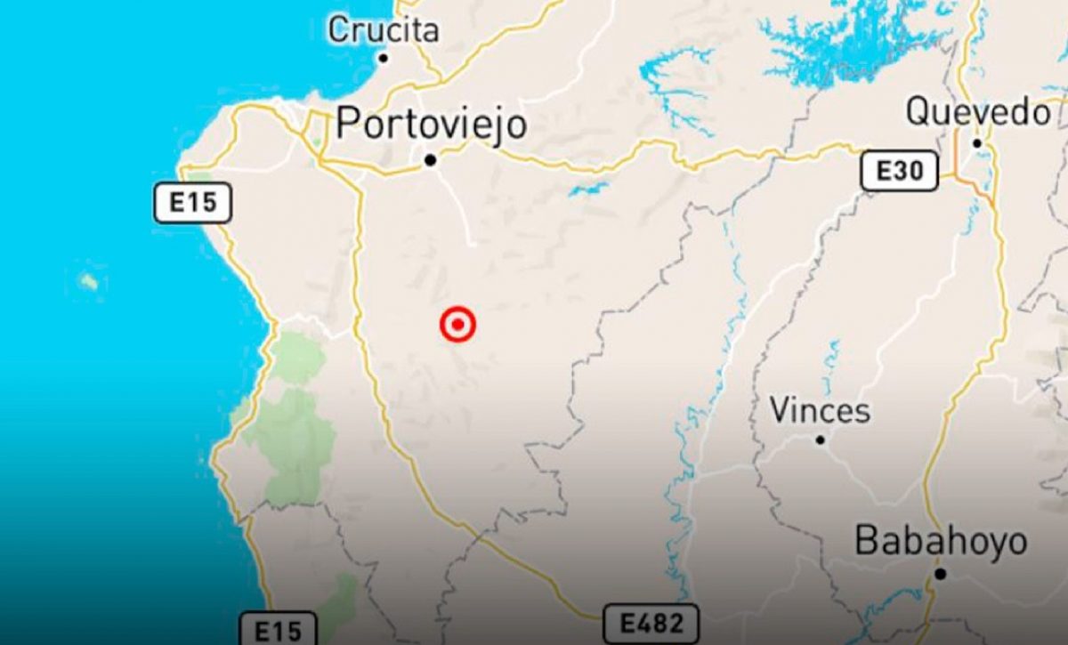 Dos sismos de baja magnitud se registraron la madrugada de este lunes en la provincia de Manabí, Ecuador