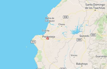 Dos sismos de magnitudes 4,2 y 4,0 en la escala de Richter remecieron la provincia de Manabí y áreas cercanas este martes 20 de mayo