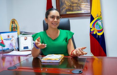 Mayra Cruz, alcaldesa de El Carmen, no descarta postularse a la reelección en el 2027