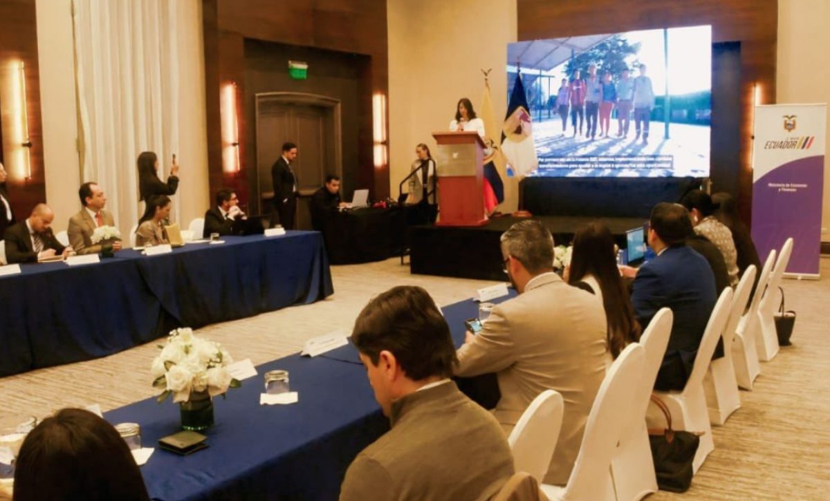 Ecuador avanza en la construcción de su Agenda de Crecimiento hacia el 2040 junto al Banco Interamericano de Desarrollo. (Ministerio de Finanzas).