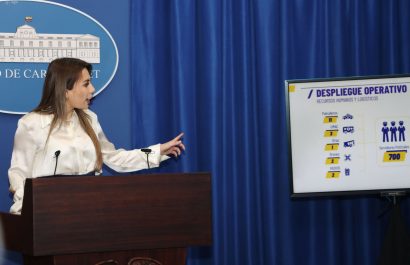 Ecuador baja la pobreza al 24% en 2025, según informó la vocera de Gobierno, Carolina Jaramillo