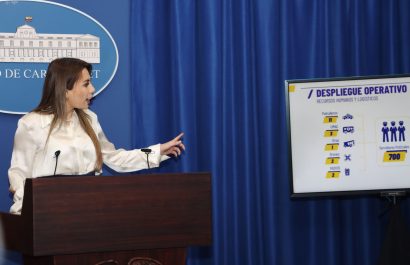 Ecuador baja la pobreza al 24% en 2025, según informó la vocera de Gobierno, Carolina Jaramillo