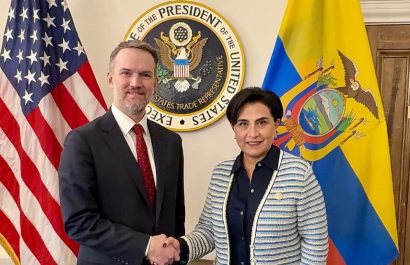 Ecuador busca alivio arancelario en diálogo con Estados Unidos.