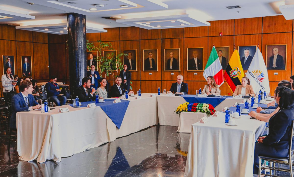 Ecuador e Italia refuerzan lazos de cooperación y amistad parlamentaria
