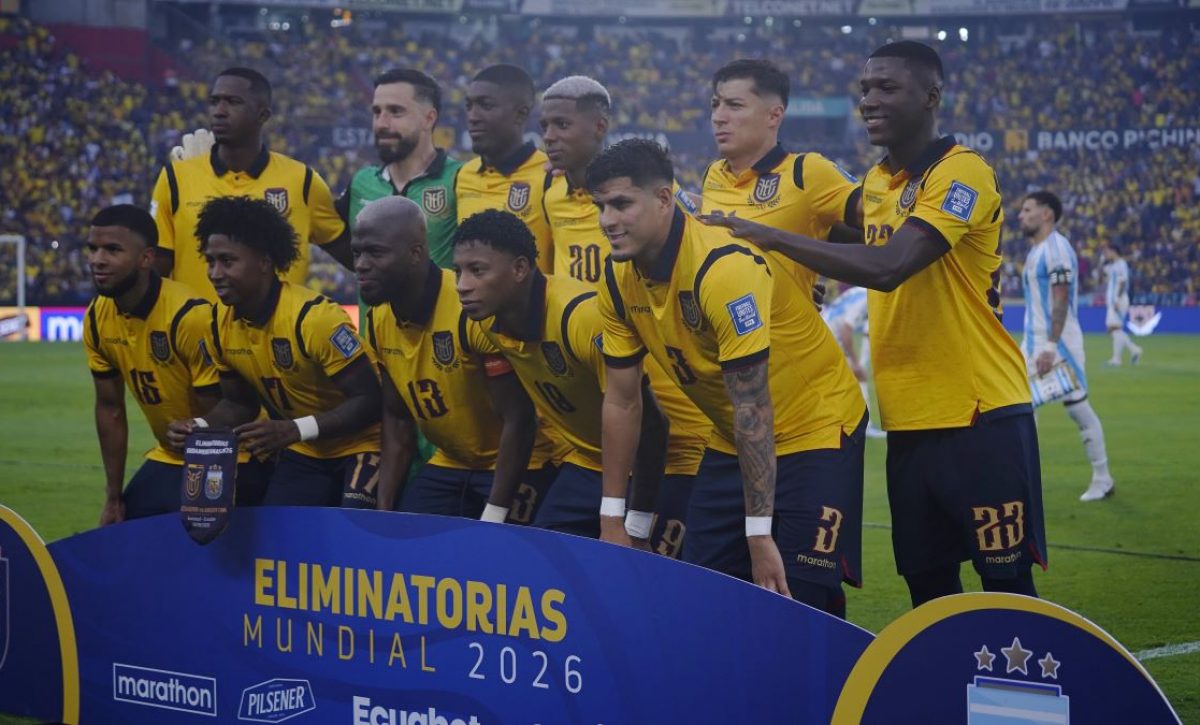 Ecuador, el equipo menos goleado de las Eliminatorias rumbo al Mundial 2026