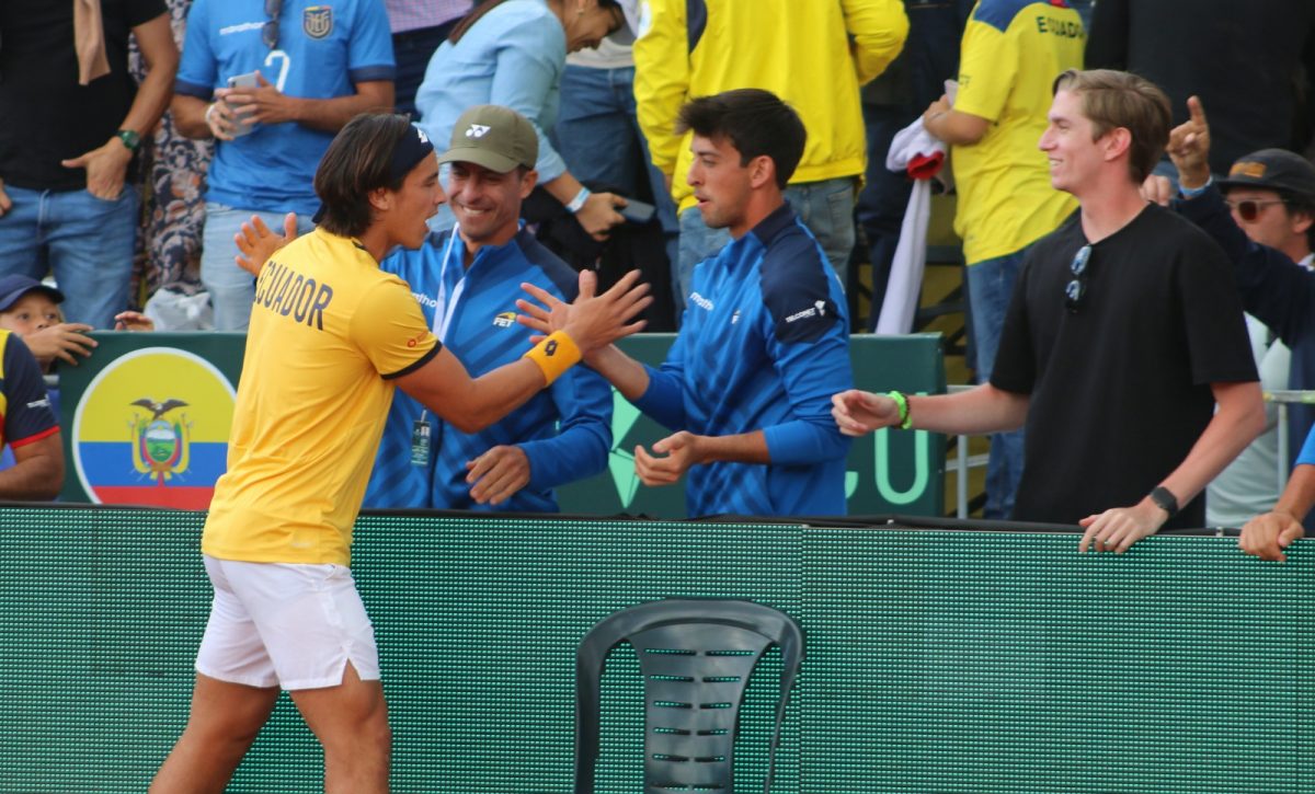 Ecuador empató 1-1 la serie ante Bosnia y Herzegovina por el Grupo Mundial I de la Copa Davis este sábado 13 de septiembre.