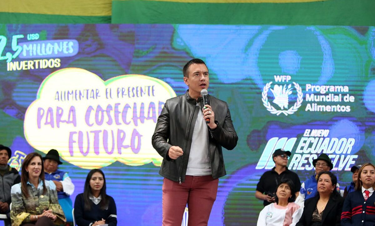 Ecuador lanza nuevo modelo de alimentación escolar para combatir la desnutrición infantil