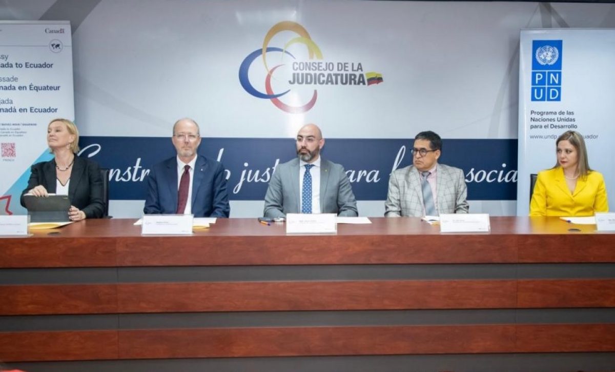 Ecuador impulsa acceso a la justicia con apoyo internacional