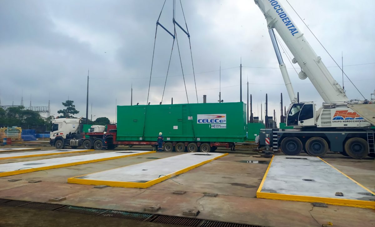 Ecuador inicia proceso para alquiler de 260 MW de generación termoeléctrica ante aumento de demanda