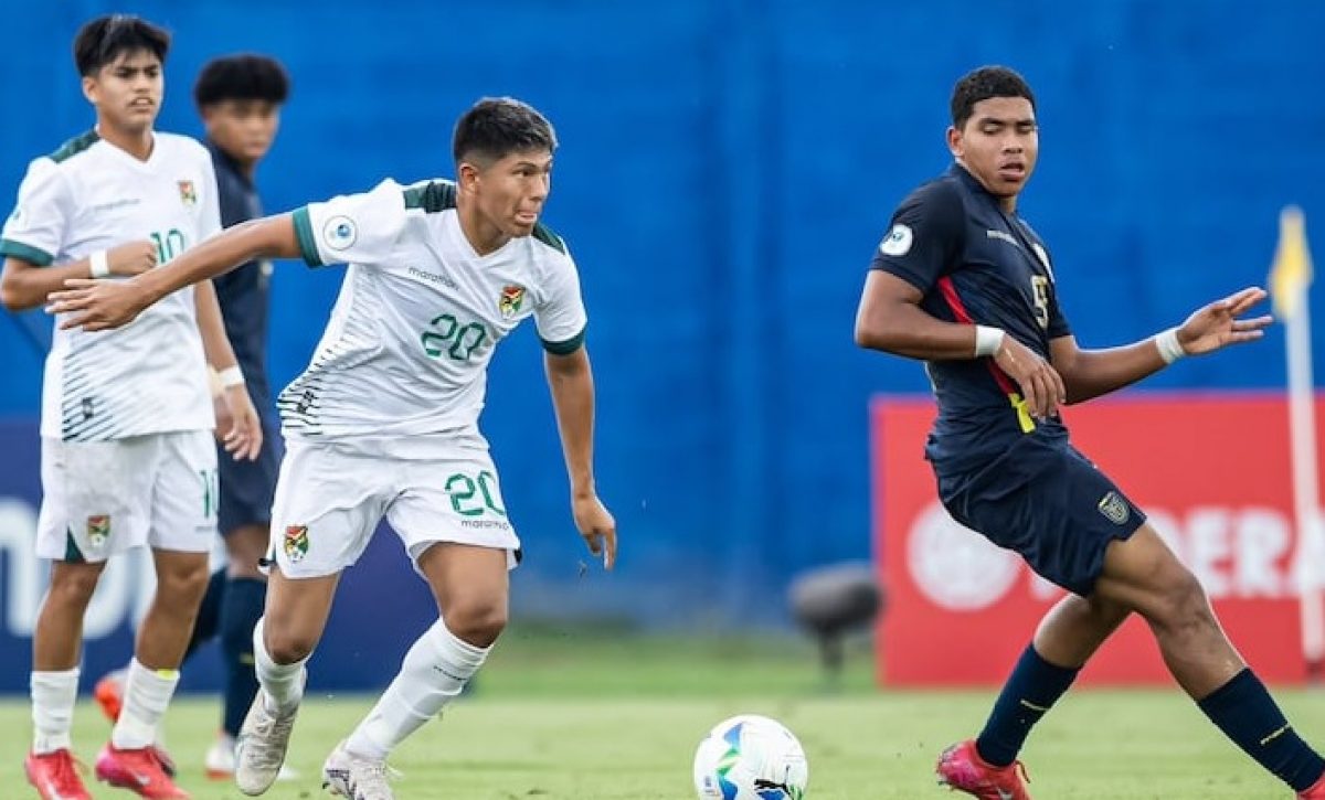 Ecuador perdió 1-0 ante Bolivia en el estadio Jaraguay de Montería, Colombia y perdió su último chance de clasificarse al Mundial Sub-17.
