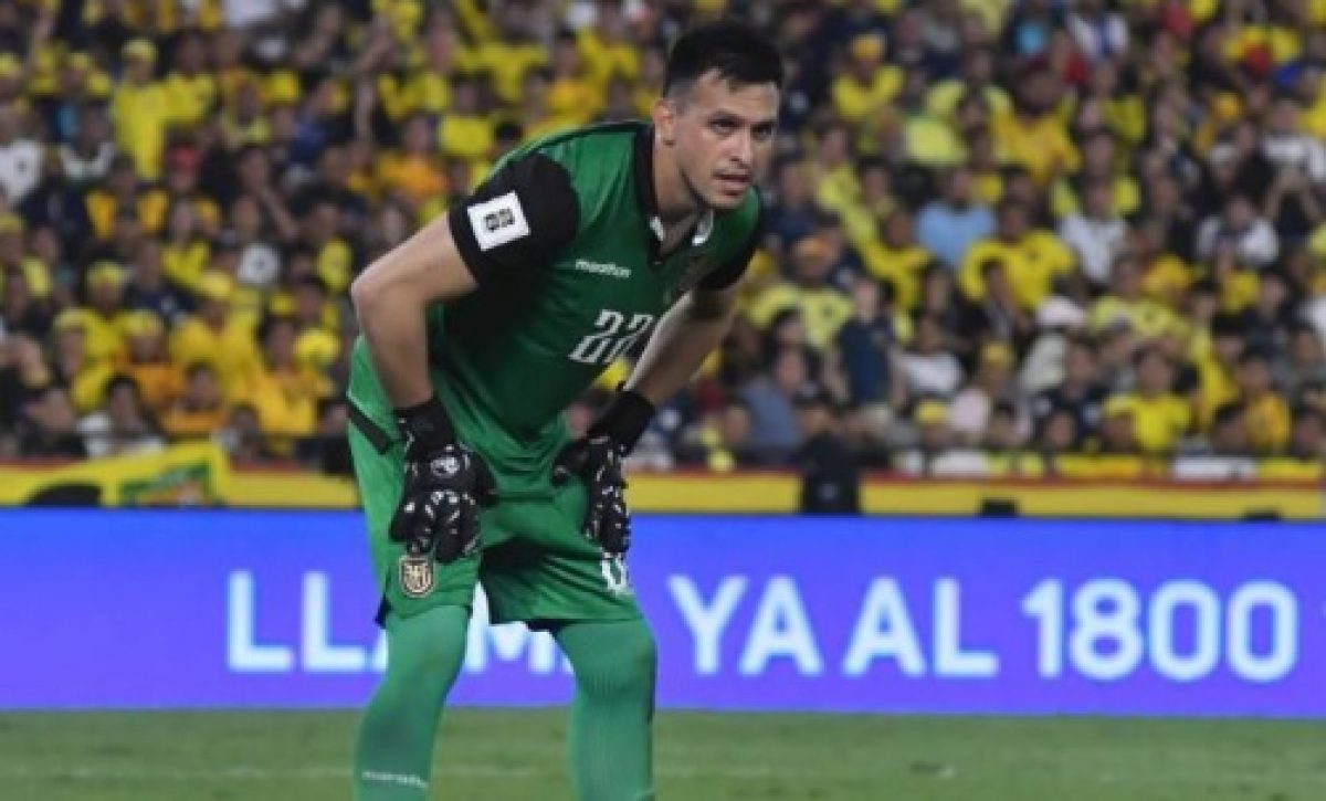 Gonzalo Valle, en el partido ante Brasil por las Eliminatorias Sudamericanas