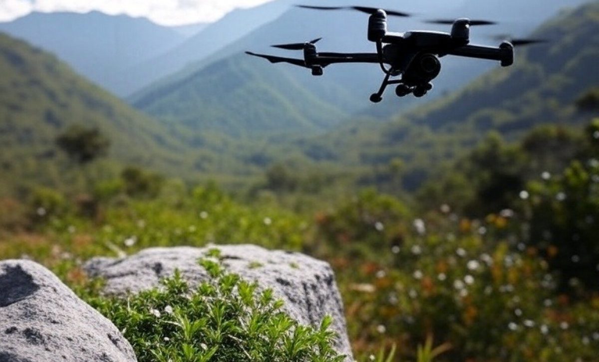 Ecuador regula el espacio aéreo con nuevo decreto para neutralizar drones. (Imagen generada por IA)