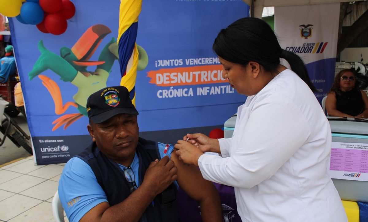 Ecuador se une a campaña regional para reforzar la vacunación en zonas fronterizas