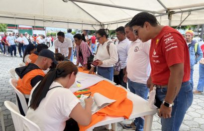 Más de 1.000 personas inscritas acudieron la mañana de este lunes, al coliseo La California donde se realizó el evento del inicio del programa.