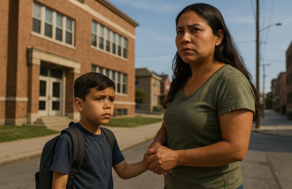 Educación de hijos de migrantes manabitas en EE. UU. Obstáculos legales y acceso limitado en 2025.