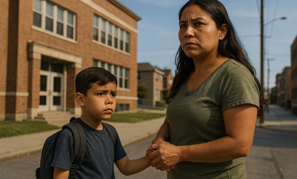 Educación de hijos de migrantes manabitas en EE. UU. Obstáculos legales y acceso limitado en 2025.