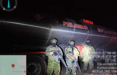 Ejército frustra extracción ilegal de combustible en poliducto de La Concordia