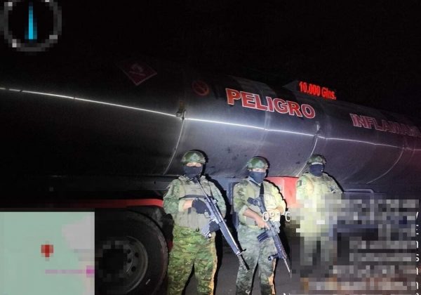 Ejército frustra extracción ilegal de combustible en poliducto de La Concordia