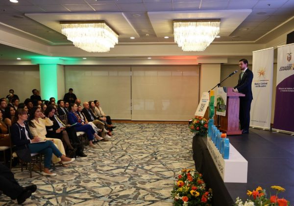 El Banco Central lanza la Cuenta Satélite de Bioeconomía del Ecuador, una herramienta estadística. (Banco Central).