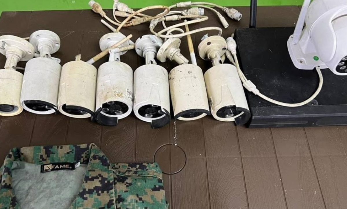 El Ejército Ecuatoriano desarticuló una red clandestina de videovigilancia en Babahoyo, provincia de Los Ríos.