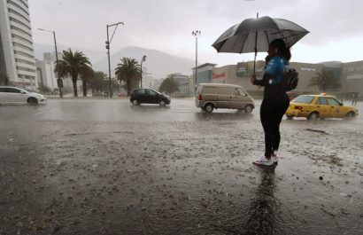 El Erfen alerta de incremento de precipitaciones entre la cuarta semana de abril hasta el fin de mes en tres provincias de la Costa. API.