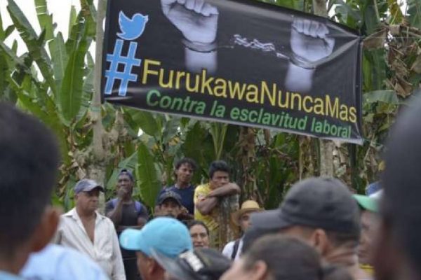 El Estado ecuatoriano ofreció disculpas públicas a más de 300 víctimas de prácticas análogas a la esclavitud en las haciendas de la empresa Furukawa.