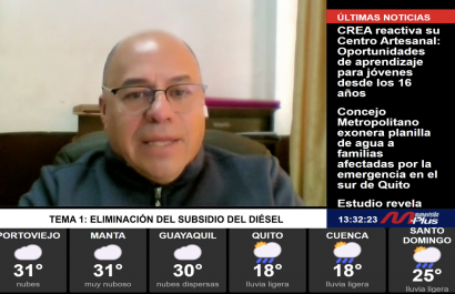 El FUT anuncia que planteará la revocatoria del mandato de Noboa al cumplir un año de gestión, por incumplimiento de ofertas de campaña