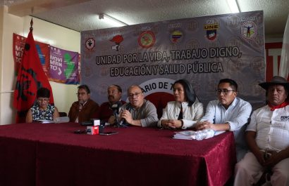 El FUT no da marcha atrás: movilización nacional será el 11 de septiembre en todo el país