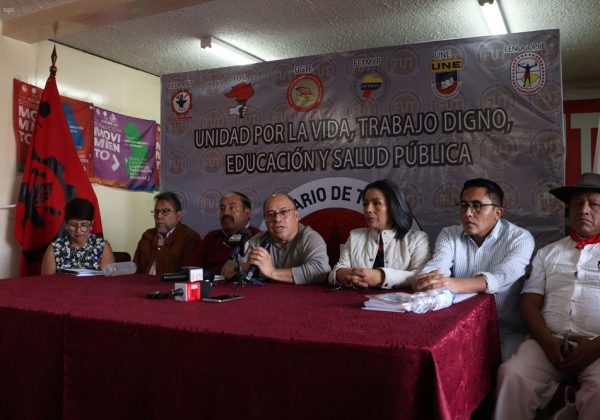 El FUT no da marcha atrás: movilización nacional será el 11 de septiembre en todo el país