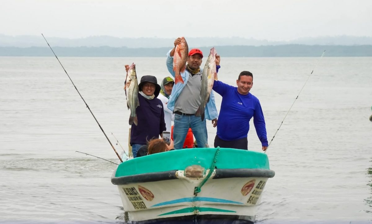El Festival de Pesca Deportiva de Nuevo Cojimíes se originó hace más de una década.